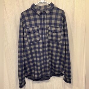 J Crew Flannel Overshirt Jacket